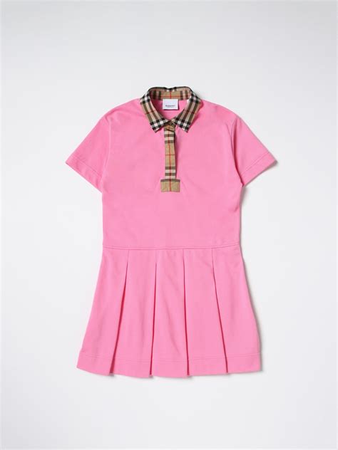 pink burberry dress girl|burberry for kids on clearance.